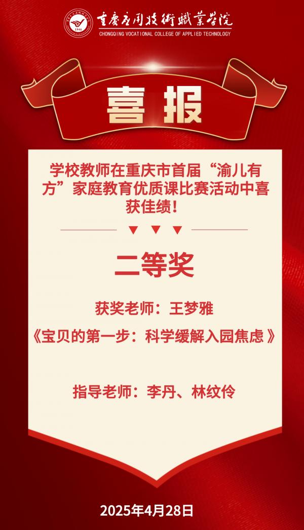 【喜报】学校在众多比赛中喜获佳绩